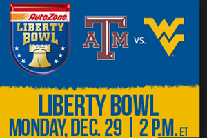 Liberty Bowl Betting Preview - West Virginia Mountaineers vs. Texas A&M Aggies